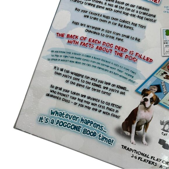 “Dog-opoly” Dogs Monopoly Board Game New in Box - Picture 6 of 9